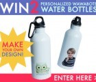 GIVEAWAY: Win A Pair of Wawabots Personalized Water Bottles!