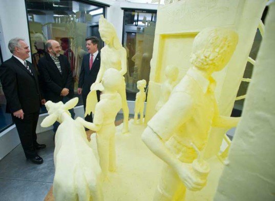 pennsylvania farm show, county fair, butter sculpture, farm sculpture, butter, biofuel, biofuel generator, farm generator, farm biofuel, farming energy, energy for farming, green farming, sustainable farming, pennsylvania farming, butter energy, energy from farming, butter, mid atlantic dairy association, pennsylvania dairy production, dairy farmers
