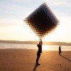 3D-Printed “Little Shining Man” Kite by Heather and Ivan Morison is a Stunning Kinetic Sculpture