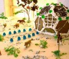 DIY: How to Build an African-Themed Gingerbread Geodesic Dome
