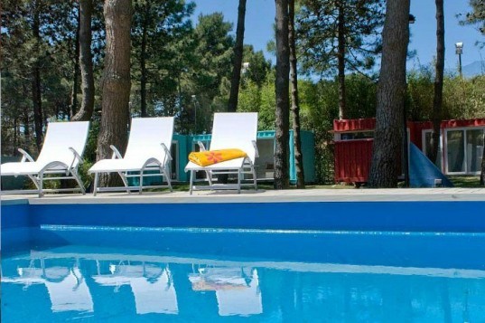alterra resort, pinamar, argentina, eco tourism, shipping container rooms, shipping container hotel, cargotecture, glamping