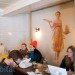 Nina Brondmo; Bakeri; Brooklyn; Williamsburg; restaurants; eatery; green design; upcycled materials; upcycled furniture; green interior design; recycled furniture; recycled materials; sustainable business; sustainable restaurant; sustainable eatery; New York City; InhabitatNYC; reclaimed materials; vintage furniture; interior decoration; interior design; sustainable design; bakery; homemade bread; handmade bread; food