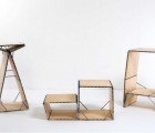 Loop: Multifunctional Piece of Furniture Transforms Into a Chair, Chaise, Bookshelf or Table
