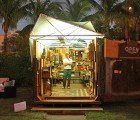 Max Premo Turns a Disused Dumpster into a Mobile Art Gallery