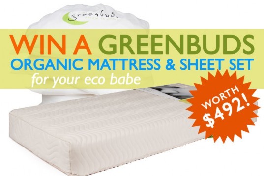 coconut coir, crib mattress, crib mattress giveaway, Eco Crib, eco friendly crib mattress, eco-toddler, Green Babies, green crib, green design, green design for babies, green design for toddlers, greenbuds, greenbuds giveaway, greenbuds mattress, inhabitots giveaway, magnolia deluxe organic 2 in 1 crib mattress, magnolia mattress, organic crib mattress, phthalate free, pvc free, safe sleep, toxin free mattress