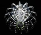Gorgeous ‘Skyphos 1′ LED Chandelier Hypnotizes Like a Bioluminescent Jellyfish