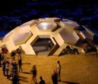 The Roskilde’s Beautiful Geodesic Dome Looks Like a Tortoise in a Field