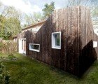 Prefab Dutch ‘Shou Sugi Ban’ House Features a Low-Maintenance Charred Timber Facade