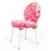 Ahsayane Studio, Lolilla Chair , green furniture, flamenco furniture, flamenco chair, hand made chairs, flower chair, flamenco dresses