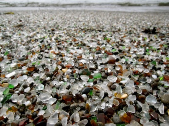 glass beach, fort bragg, california beach, the dumps, dumping ground beach, beach littering, sea power, cleaning power, California State Park System, MacKerricher State Park