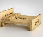 IKEA Transforms its Flat Pack Cardboard Packaging Into Funky Furniture
