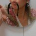 diy fashion, DIY projects, DIY tutorials, do it yourself, how to, mustache mirror, how to make a mustache mirror, mustache mirror stickers, recycled materials, green how to, inhabitat diy, inhabitat how to, green design, green home decor, recycled home decor, eco design, sustainable design, make it yourself