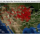 Unseasonably Warm Winter Weather Breaks Over 1,100 Record High Temperatures