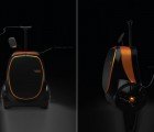 Jung Inyoung’s Sleek Rolling Suitcase Charges Your Devices Kinetically