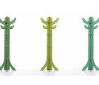 Urban Tree: Groopti Unveils Colorful New Recycled Cardboard Coat Rack