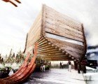 BIG Wins Kimball Art Center Competition With Its Twisting Timber Eco Tower