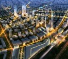 SOM Wins Master Plan Competition for Beijing Bohai Innovation City Along High Speed Rail Line