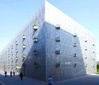 Block 11 is a Perforated Parking Lot With a Facade of Hanging Plants in The Netherlands