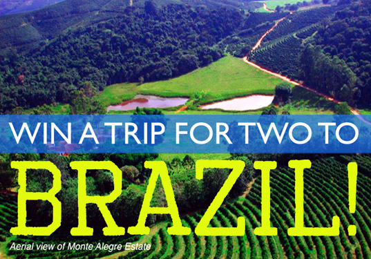 brazil, free trip to brazil, brazil giveaway, coffee contest, peet's coffee, peets coffee, brazilian coffee, peets sweepstake, peets brazilian coffee, sustainable coffee, eco coffee, monte alegre