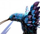 Sean Avery Turns Shattered CDs Into Astounding Animal Sculptures