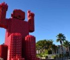 Giant Statue Made From 4,200 Coca-Cola Crates Preaches Recycling in Cape Town, South Africa