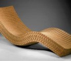 DMFD’s Amazing Curved Chaise Lounge is Made From 100% Recycled Cork