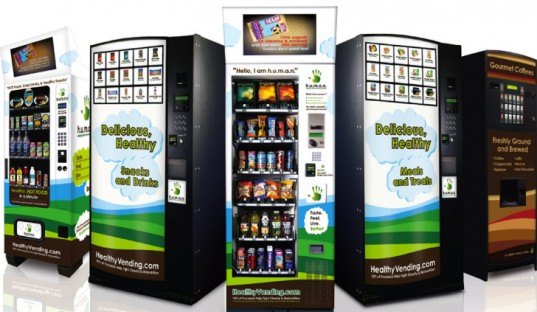 green design, eco design, sustainable design, HUMAN Vending Machine, healthy vending, childhood obesity, healthy snacks