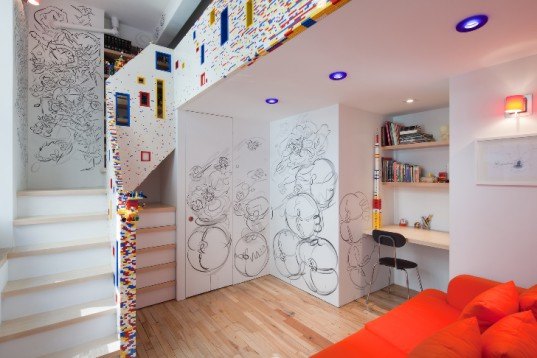 LEGO, LEGOs, Sean Kenney, I-Beam Design, new york city, NYC, NYC real estate, interiors, legotecture, IKEA, Barcelona chair