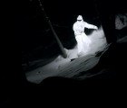 Jacob Sutton’s Ghostly Snowboarder Surfs the Alps in a Glowing LED Suit (VIDEO)