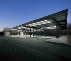 Glass-Clad Mies van der Rohe Gas Station Converted into a Youth & Senior Activity Center