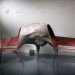 green furniture, Recycled Materials, Nacho Carbonell, evolution collection, Design Academy Eindhoven, recycled paper, chicken wire, recycled furniture, hand made furniture, retreat, spanish design, eindhoven, hidding furniture, coccon, retreat pod