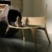 green furniture, Recycled Materials, Nacho Carbonell, evolution collection, Design Academy Eindhoven, recycled paper, chicken wire, recycled furniture, hand made furniture, retreat, spanish design, eindhoven, hidding furniture, coccon, retreat pod
