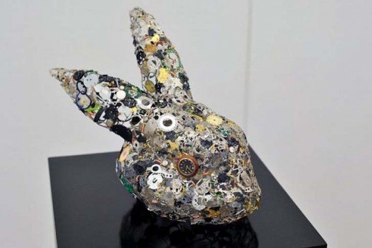 Art, Recycled Materials, Natsumi Honda, Time to be included, recycled watches, Tama Art University, art sculpture