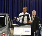 President Obama Visits the Washington Auto Show and Swoons Over Ford’s Plug-In Hybrid Electric
