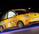 Volkswagen’s Think Blue Beetle is Made From 2,805 Pieces of Recycled Trash!