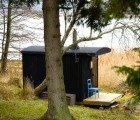 Recycled Sauna in Finland Flies Past Planning Hurdles With Clever Mobile Design
