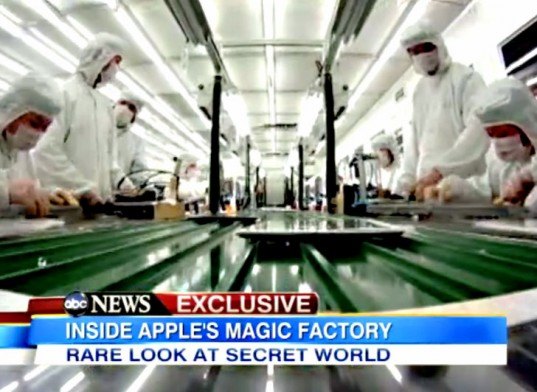 apple, apple manufacturing, apple factory, foxconn factory, apple foxconn factory, ifactory, nightline, bob weir, nightline apple factory, apple factory expose, apple factory report, inside the apple factory, manufacturing in china, chinese manufacturing, what is made at foxconn