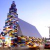 LOOS.FM Creates Gigantic LEGO-Inspired Church Pavilion in the Netherlands