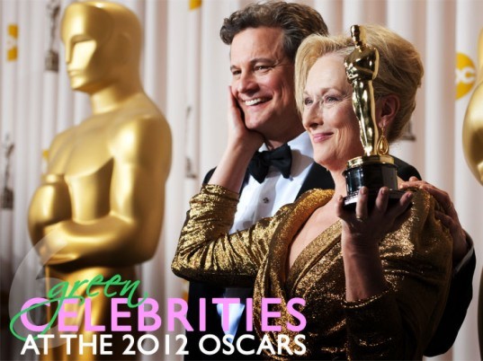 84th Academy Awards, Colin Firth, Demian Bichir, eco-celebrities, eco-celebs, eco-fashion, ethical fashion, Green Carpet Challenge, green celebrities, green fashion, green Oscars, James Cameron, Kenneth Branagh, Livia Firth, Meryl Streep, Missi Pyle, Oscars, Red Carpet Green Dress, Sustainable Fashion, sustainable style, Suzy Amis Cameron