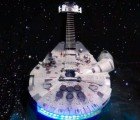Crafty Star Wars Nerd Builds an Amazing Millenium Falcon Guitar By Hand!