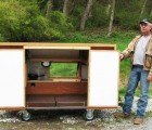 Paul Elkin’s Mobile Homeless Shelter Is a Refuge Packed with Sustainable Features