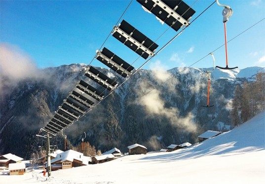 news, solar power, solar powered ski lift, solar powered chair lift, swiss solar power, ski lifts, chair lifts, chairlifts, swiss ski lifts, solar swiss ski lift, solar wings, solar wing power, tenna, tenna switzerland, switzerland, green building, green design, eco design, sustainable design, green ski lift, eco ski lift, sustainable ski lift