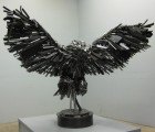 Travis Pond Crafts Elaborate Larger Than Life Beasts from Scrap Motorcycles