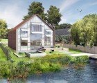 UK’s First Amphibious House Approved for the River Thames, Floats on Rising Tides