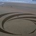 Andres Amador, Sand Painting, Sand Drawing, Sustainable Art, Eco Art, Ocean Inspired Art, San Francisco