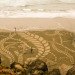 Andres Amador, Sand Painting, Sand Drawing, Sustainable Art, Eco Art, Ocean Inspired Art, San Francisco