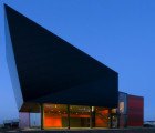Dramatic Solar-Powered Boathouse Charges Electric Boats in The Netherlands