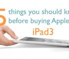 5 Things You Should Know Before Buying Apple’s New iPad 3