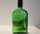 Jim Dingilian Creates Detailed Scenes Inside Recycled Bottles with Only Candle Smoke