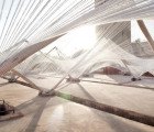 Barkow Leibinger’s Amazing ‘Loom-Hyperbolic’ Art Installation is Made from Local, Natural Materials